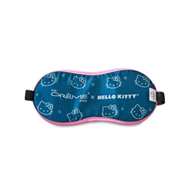 Hello Kitty x The Crème Shop Silky Sleep Mask Satin Beautyrest Travel Eye Cover - Picture 4 of 6
